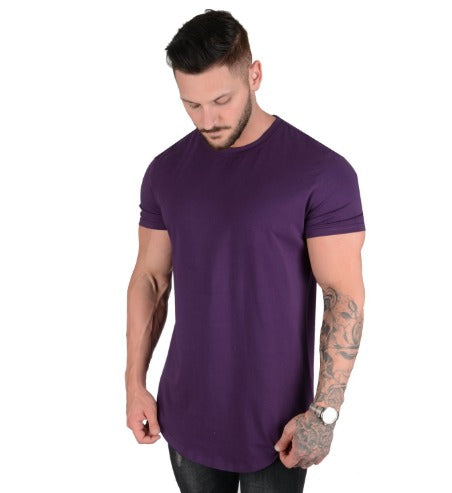 Men's T-Shirt Short Sleeve Crew Neck Modern
