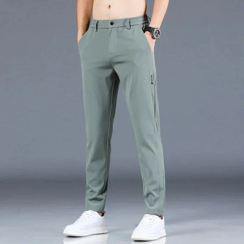 Men's Casual Pants Elastic Slim