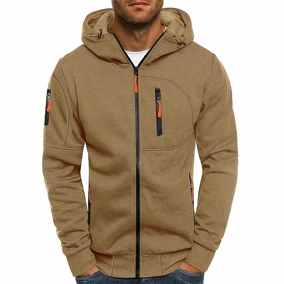 Men's Classic Hoodie Hooded Long Sleeve