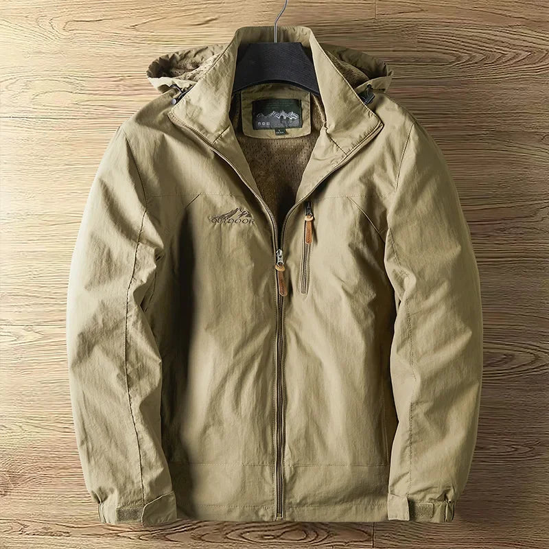 Men's Outdoor Jacket Waterproof Breathable Functional