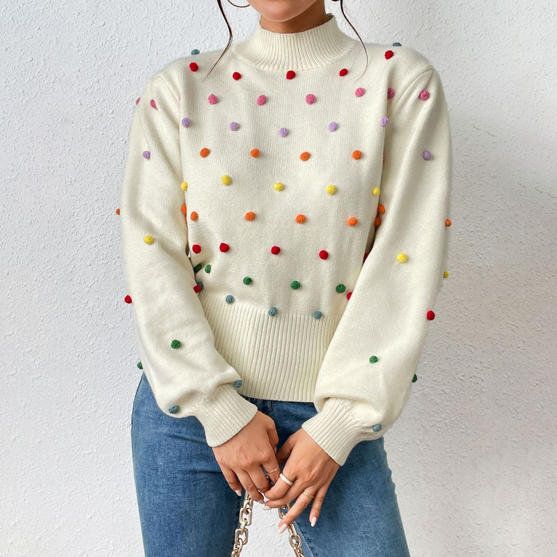 Comfortable Oversized Knitted Sweater for Women