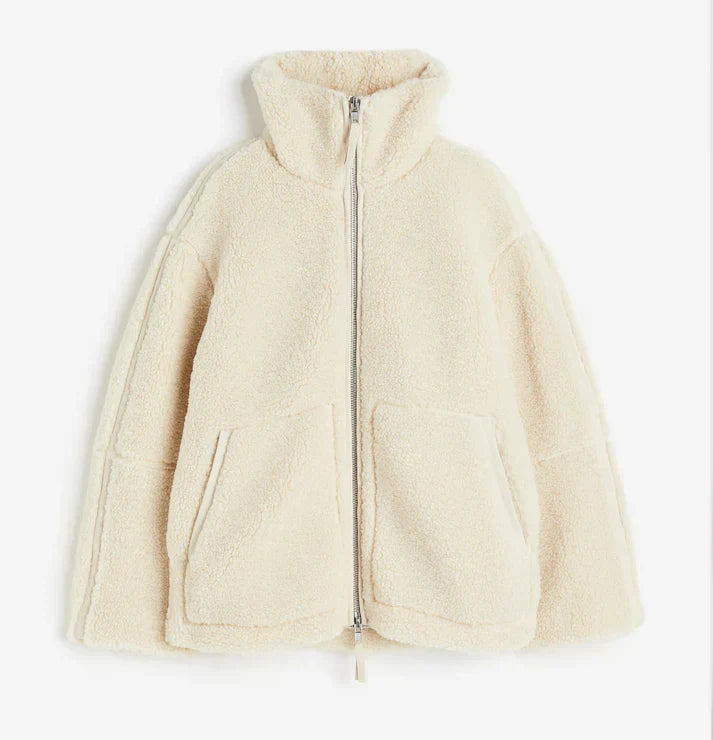 Women's Winter Jacket Warm Zip Collar
