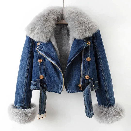 Fashionable Women's Denim Jacket