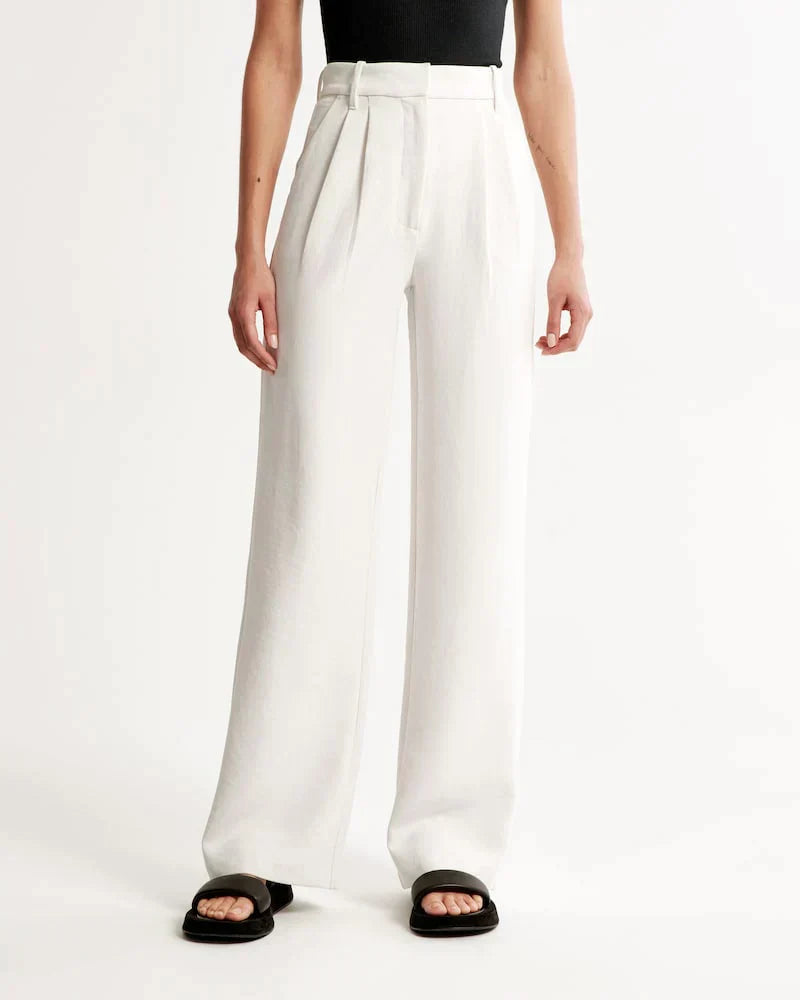 Comfortable Women's Trousers Wide Leg Style