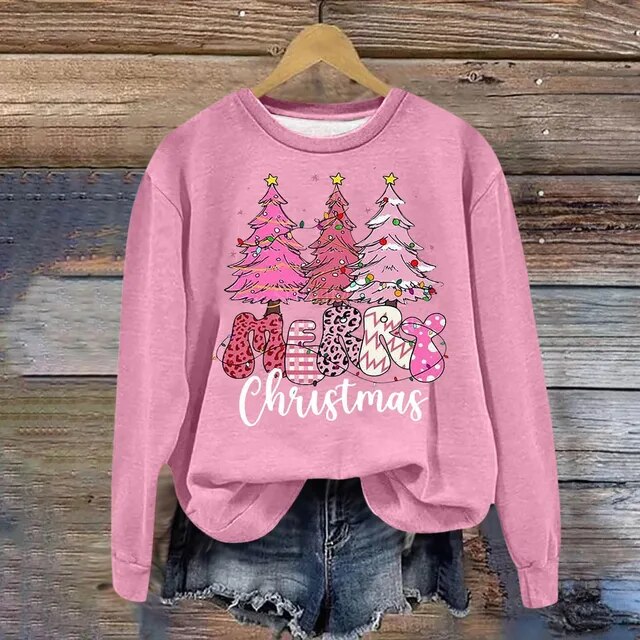 Festive Christmas Sweater with Motif