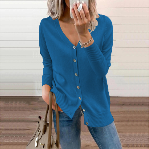 Women's Modern V-Neck Cardigan