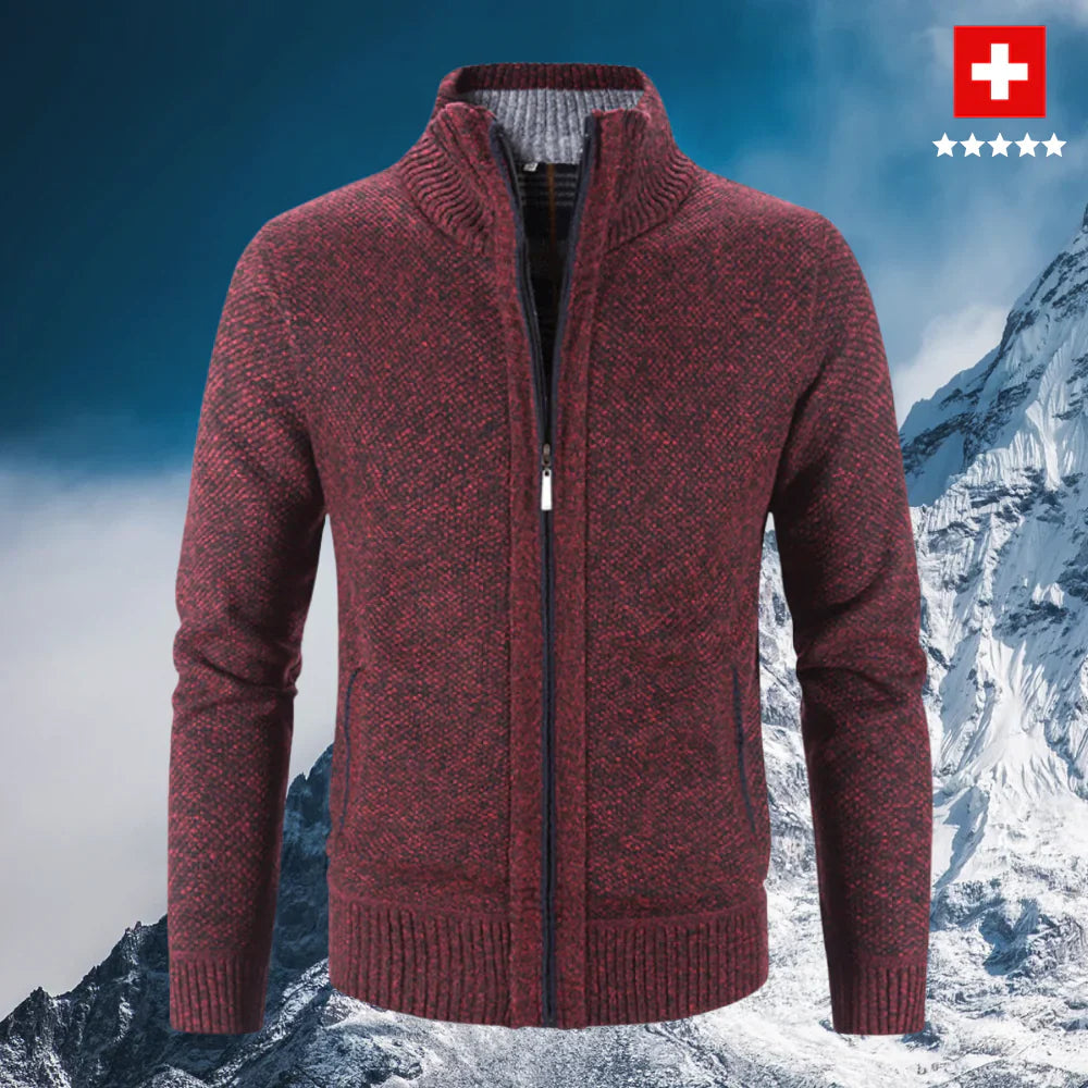 Elegant Men's Winter Cardigan