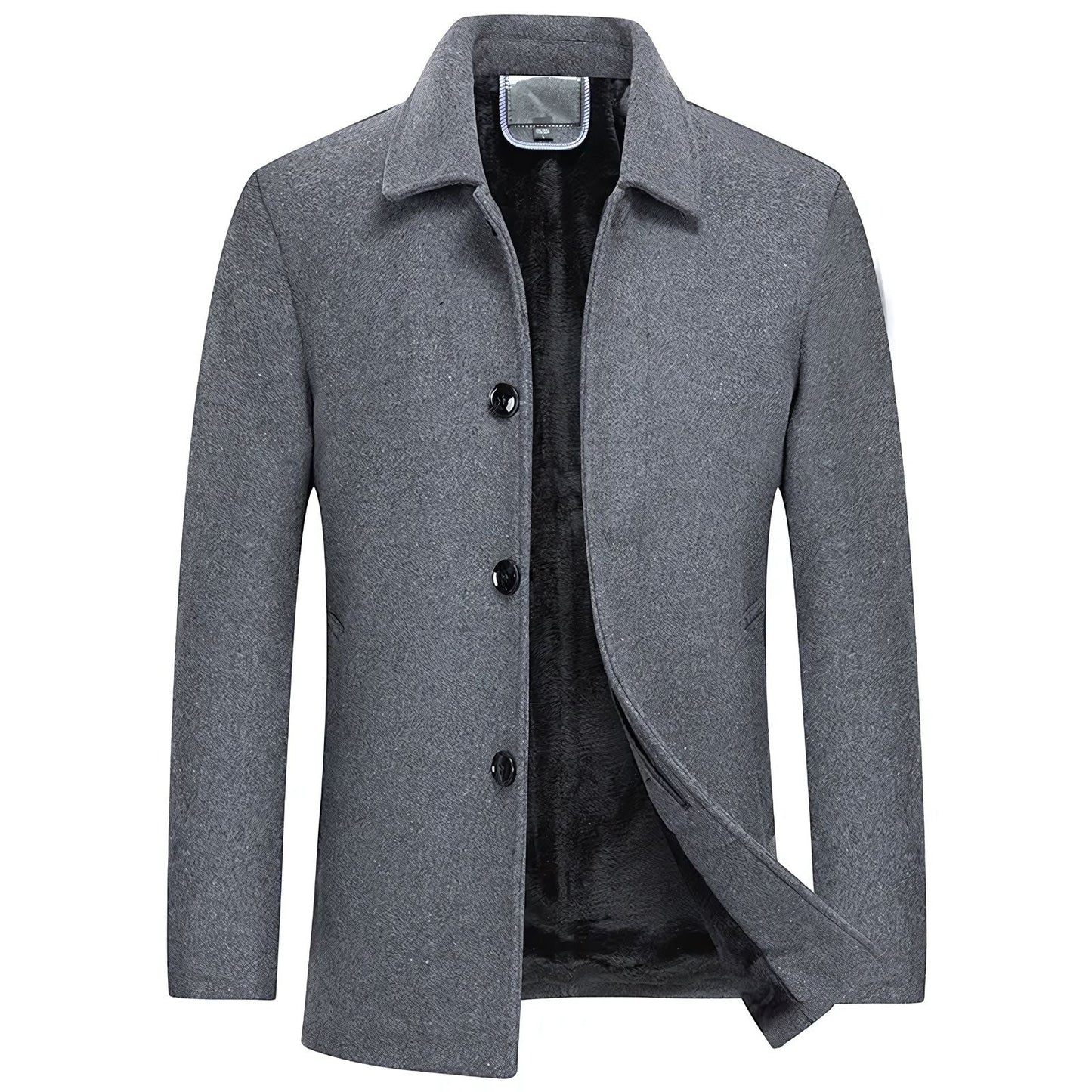 Classic Men's Trench Coat Elegant Cut