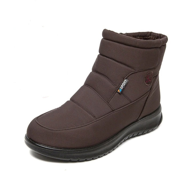 Waterproof Winter Boots Women Warm Snow