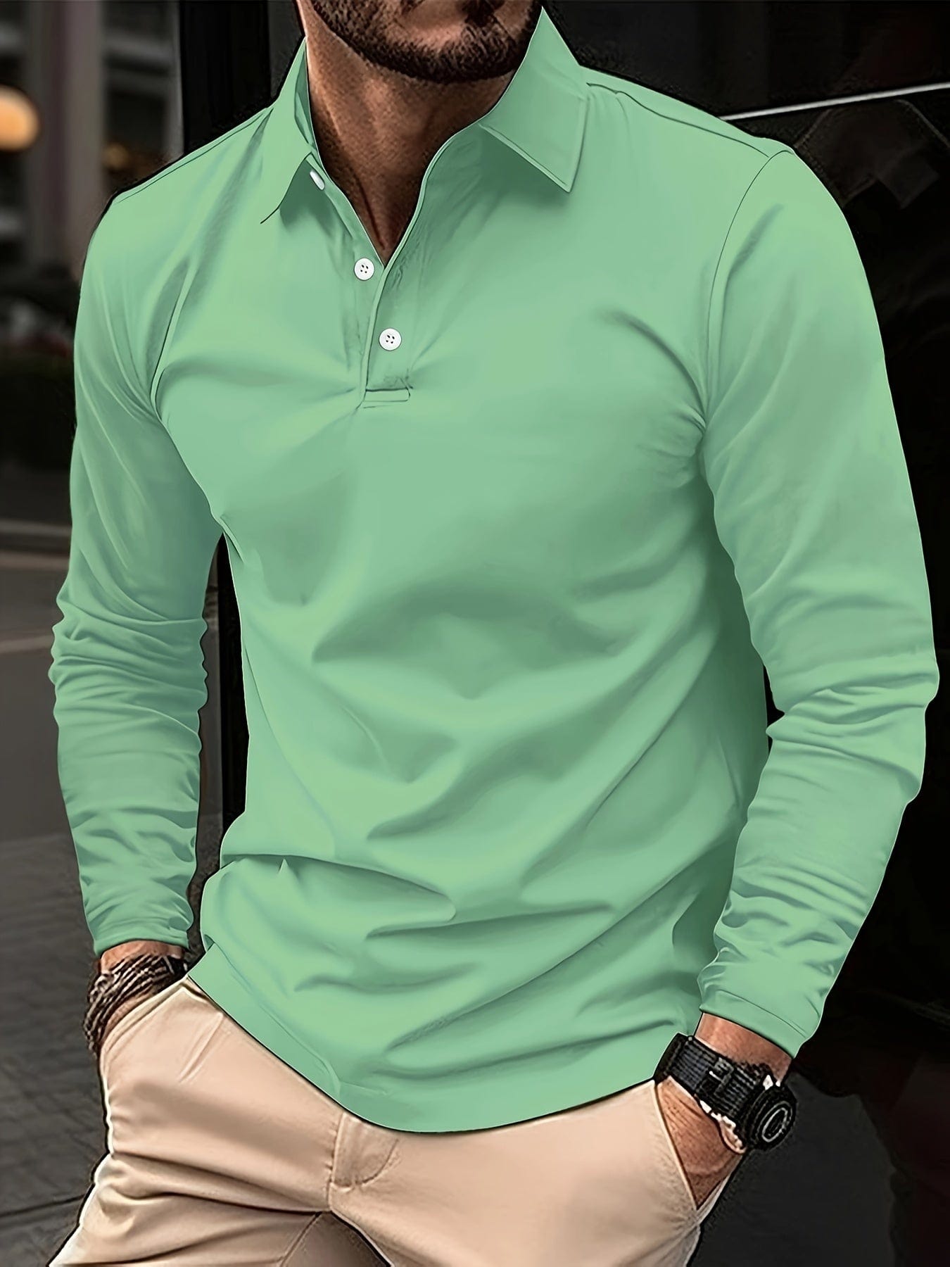 Men's Polo Shirt Classic Elegant Design