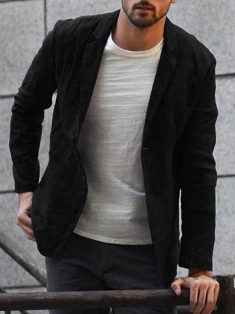 Linen Blazer Summer – Lightweight Men's Elegant Blazer