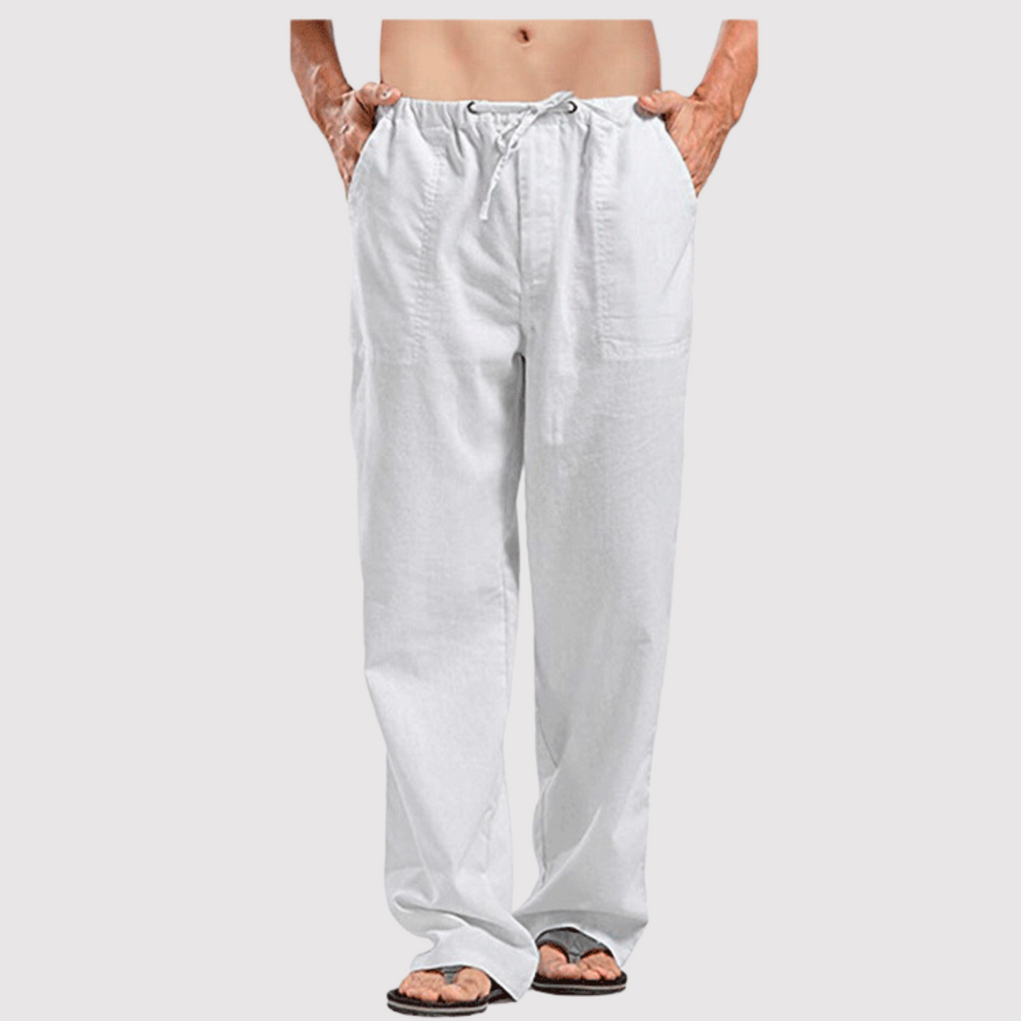 Summer Trousers Linen Comfortable Men's