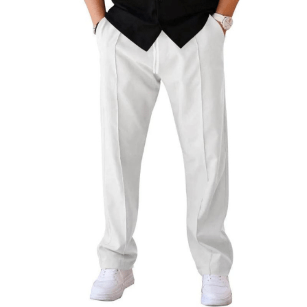 Comfortable Men's Summer Straight Leg Trousers
