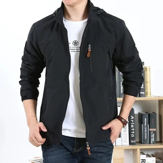 Men's Outdoor Jacket Waterproof Military Style
