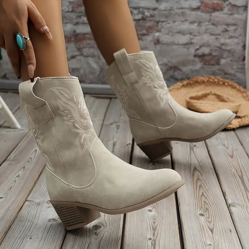 Stylish Women's Ankle Boots with Heels