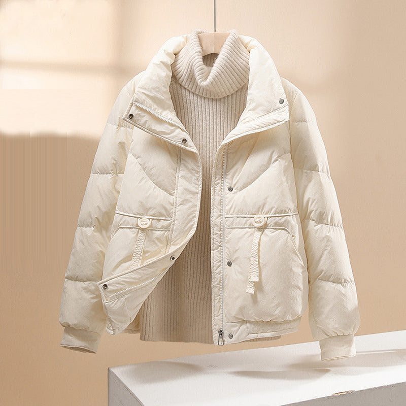 Warm winter dress Puffer jacket Quilted design