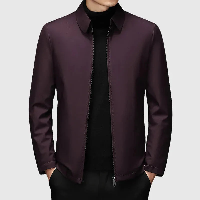 Warm Winter Dress Down Jacket Turn-Down Collar