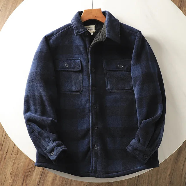 Men's Warm Insulated Fleece Jacket