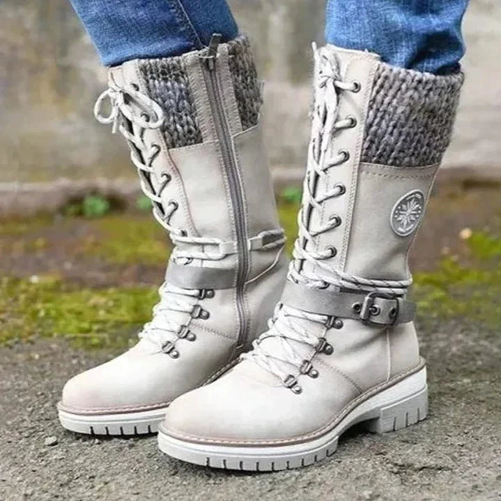 Women's Winter Boots Midi Boots Warm & Stylish