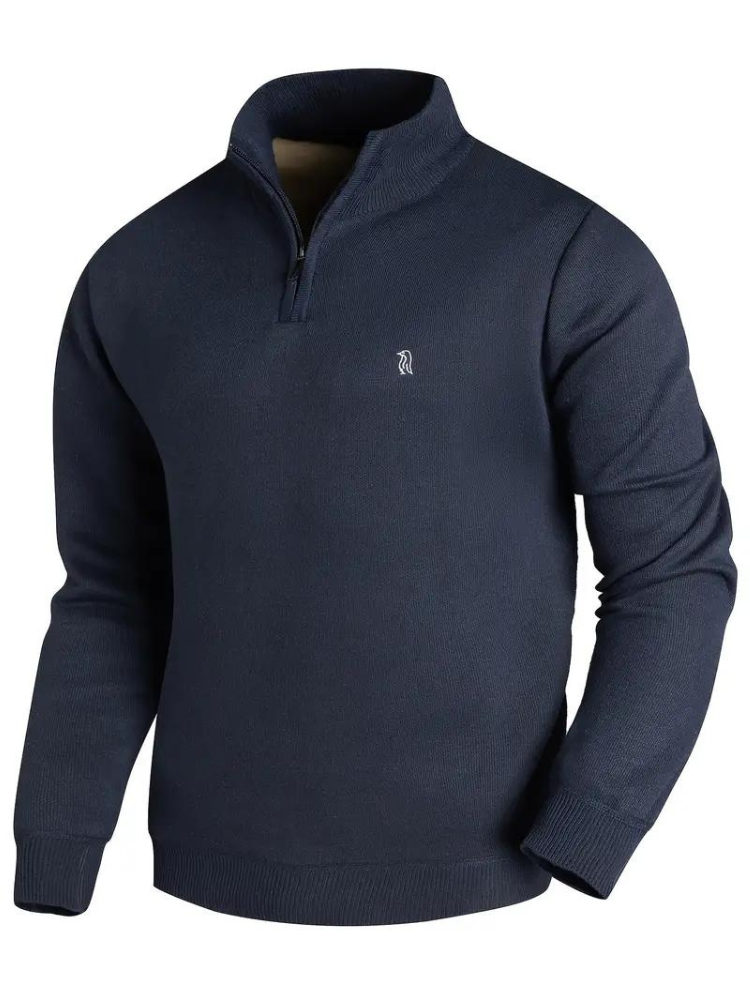Men's Roll Neck Jumper Modern Knit