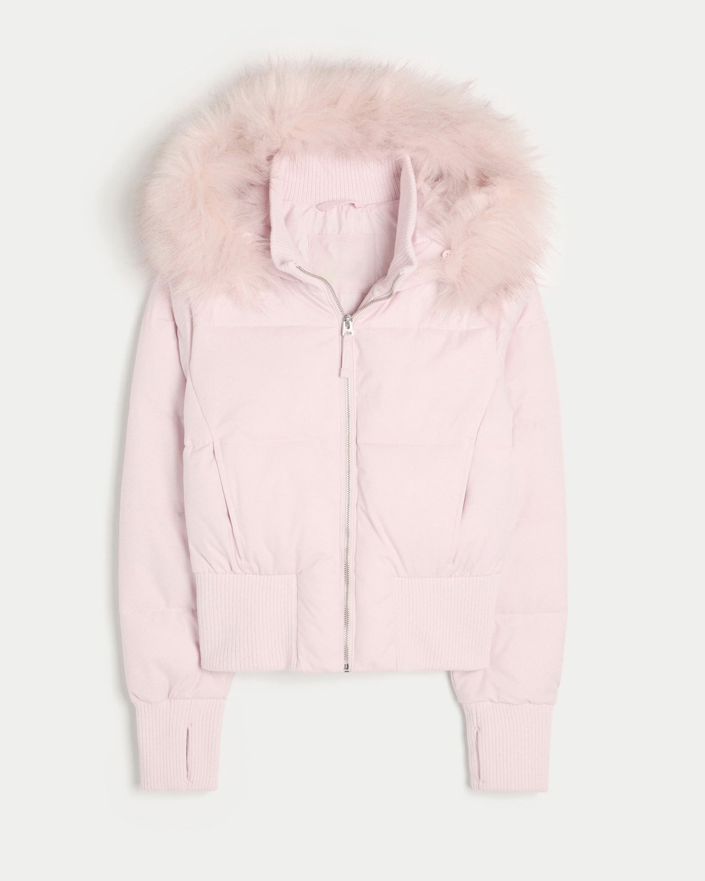 Elegant Women's Winter Jacket Hood Warm