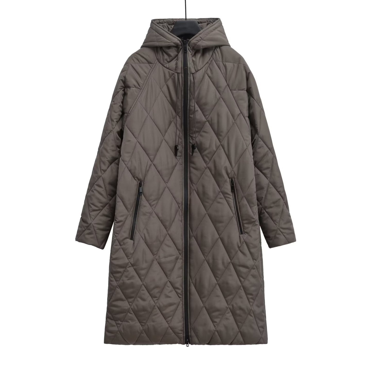 Stylish Puffer Jacket Diamond Effect
