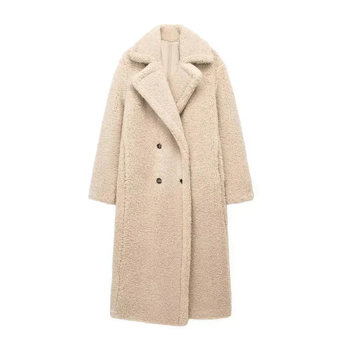 Long Teddy Coat for Women - Modern Chic