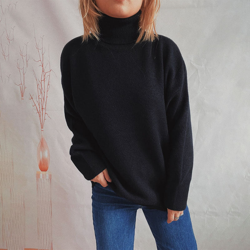 Simple Knitted Sweater Soft Comfortable Everyday Wear