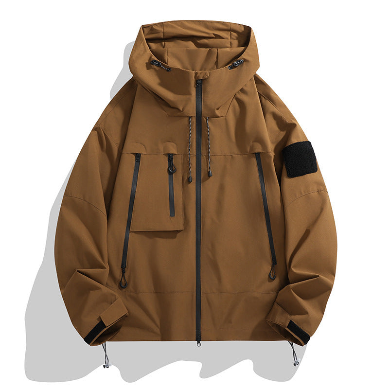 Men's Outdoor Jacket Functional Hood Waterproof