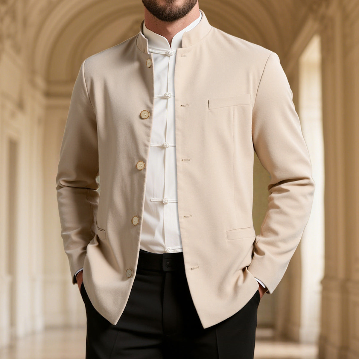 Men's Blazer Slim Fit Modern Elegant