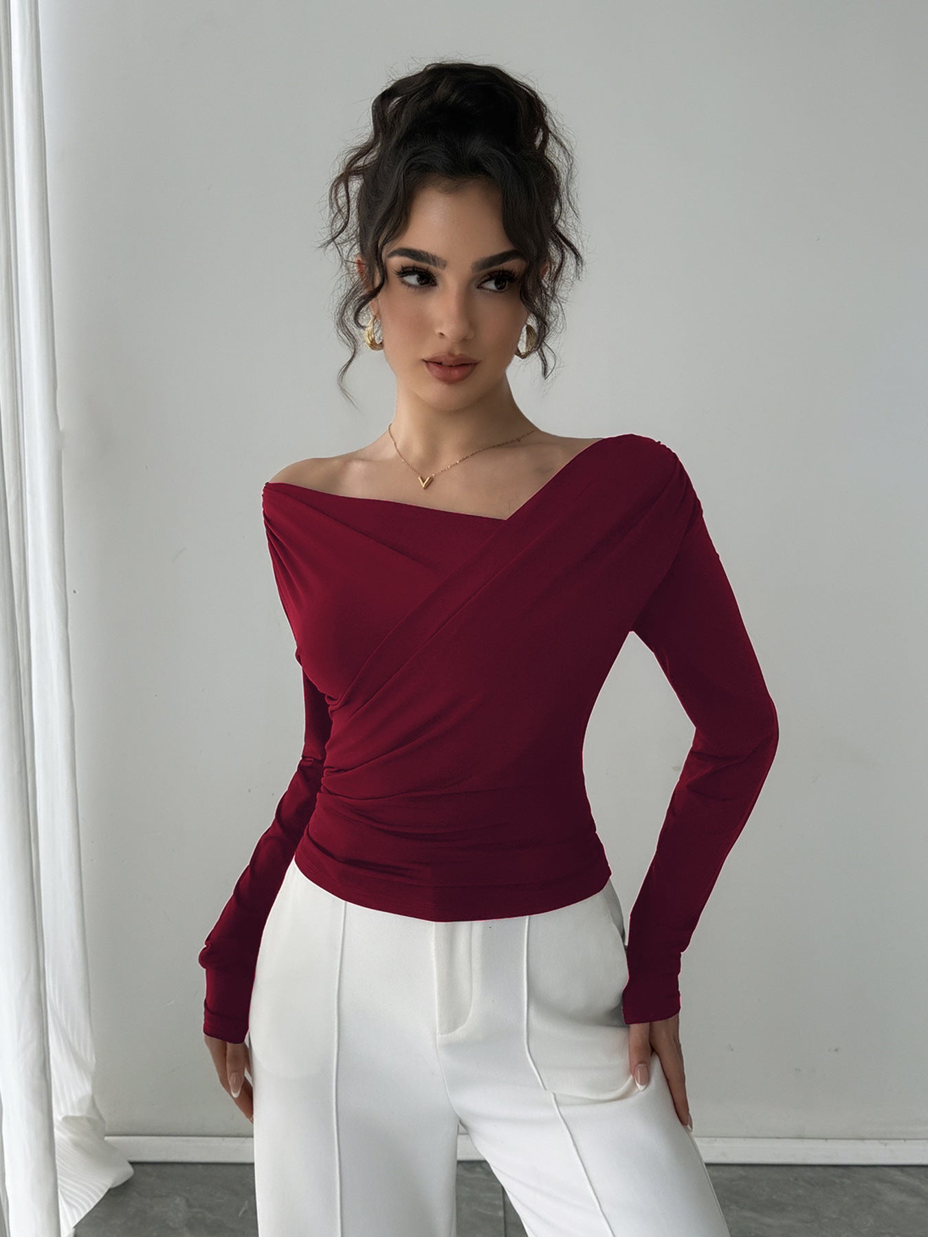 Women's Wrap Top Elegant Top