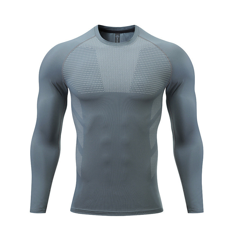 Men's Long-Sleeved Comfort Fit Sports Shirt