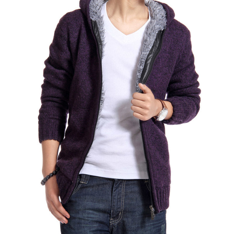 Men's Cardigan Soft Comfortable Lining