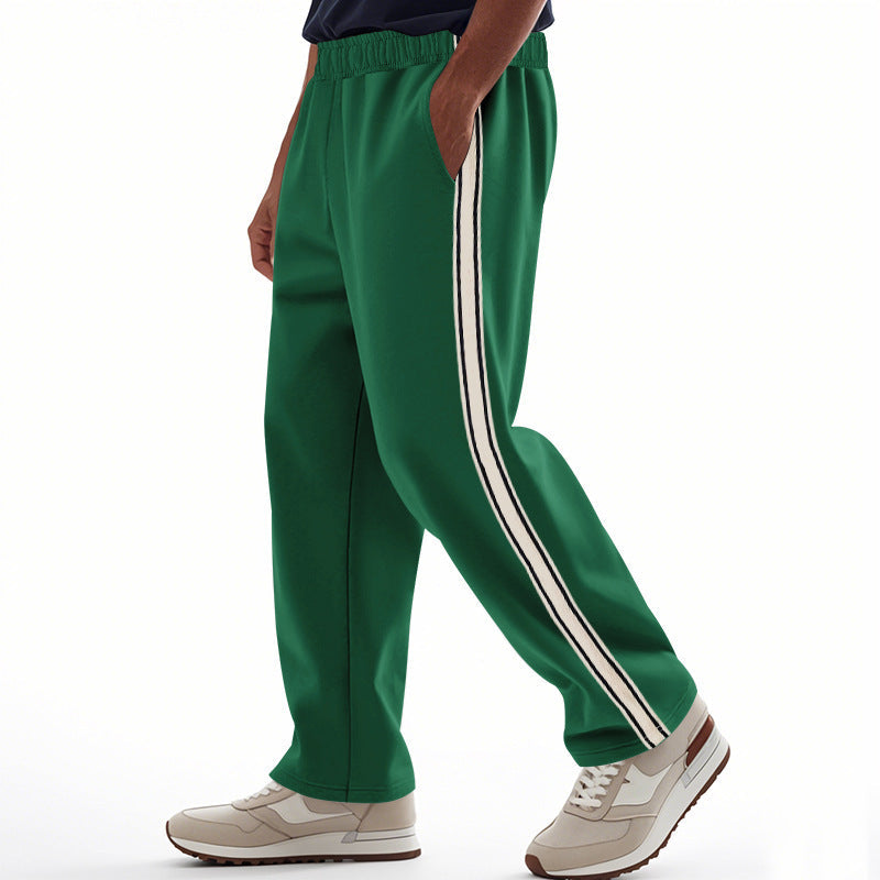 Men's Joggers Sporty Stripes Elastic