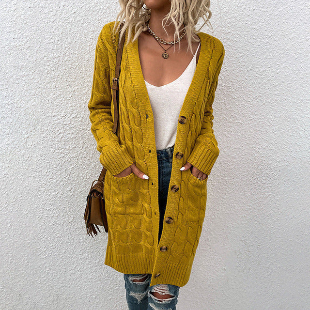 Elegant Cardigan Women's Fashion
