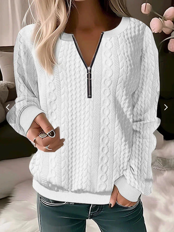 Cozy Wool Clothing Relaxed Fit Zipper