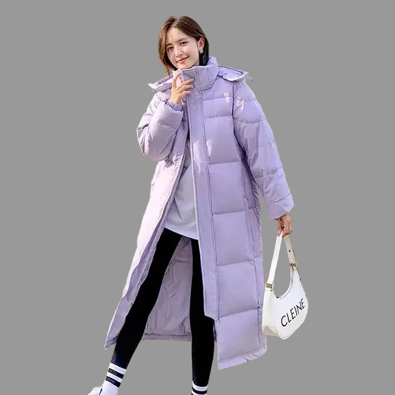 Warm Winter Dress Long Padded Women's Jacket