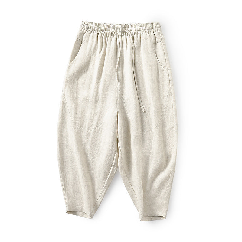 Women's Linen Trousers Comfortable Elegant Soft