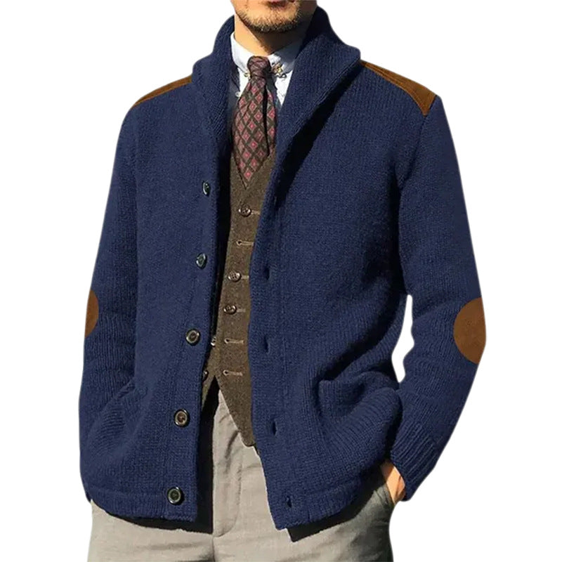 Men's Cardigan Elegant Design Classic Style