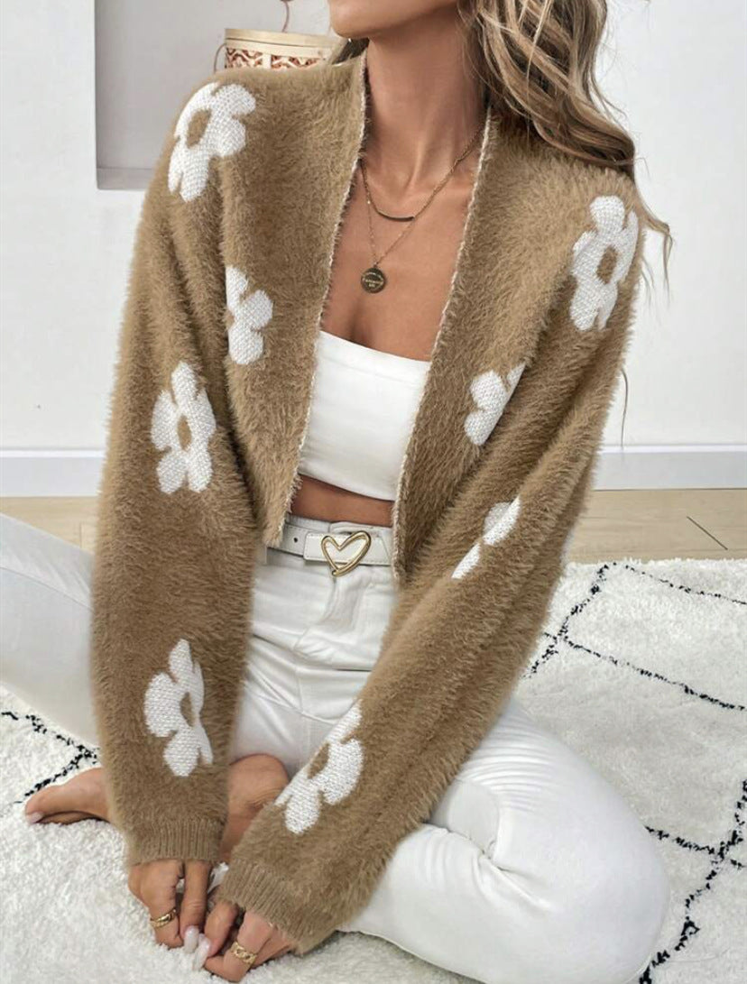 Women's Floral Cardigan Soft & Comfortable