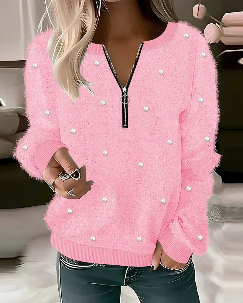 Practical Sweatshirt Zipper Sporty