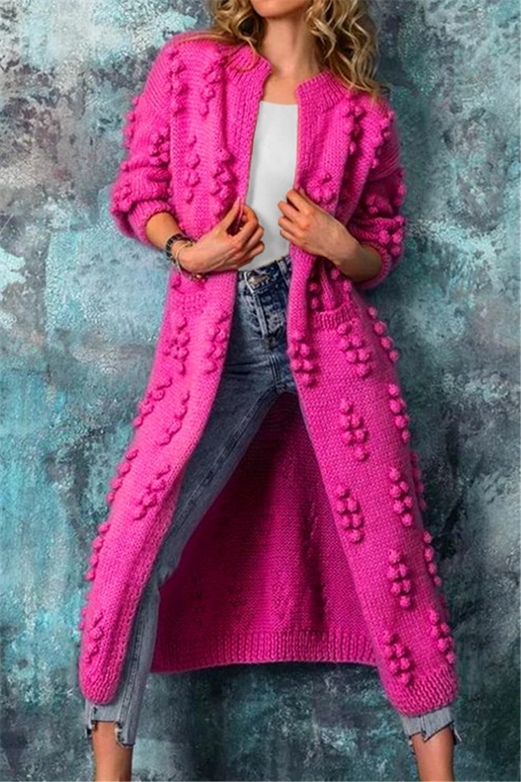 Long Knitted Vest for Women, Elegant