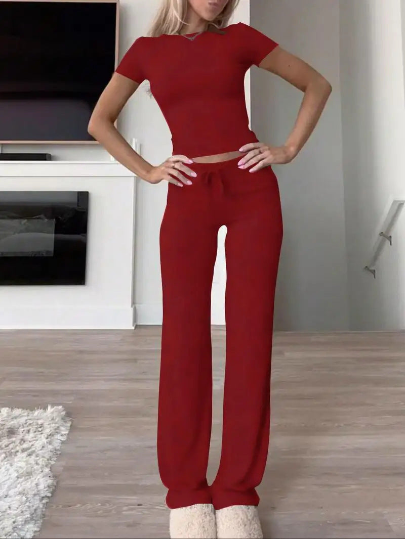 Women's Lounge Set Body-Hugging Style Comfortable