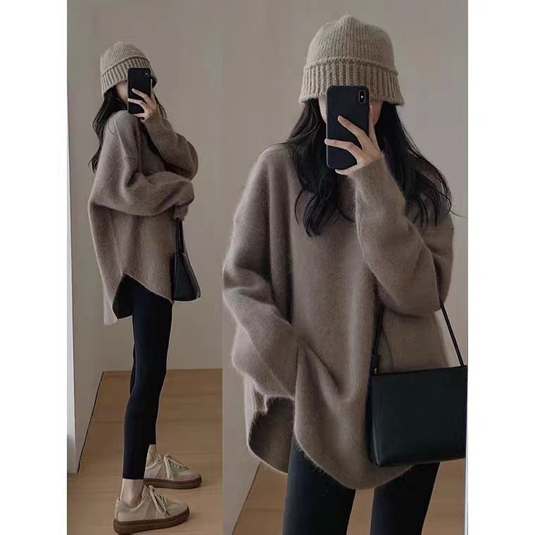 Women's Mid-Length Stylish Sweater