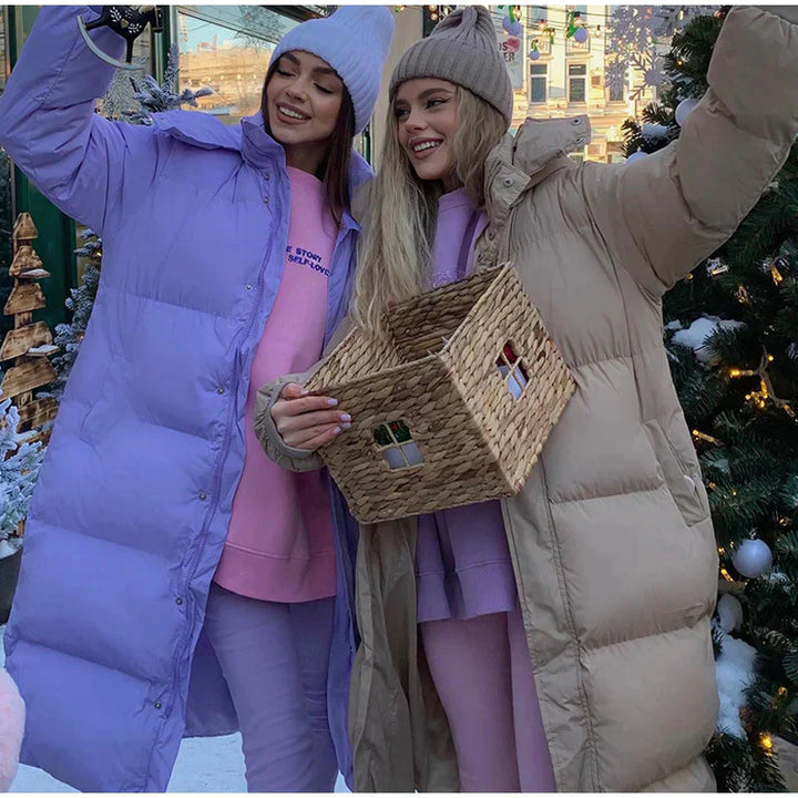 Women's Long Warm Winter Jacket