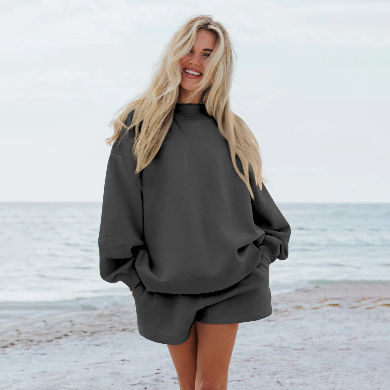 Women's Oversized Sweatshirt Generous Comfortable