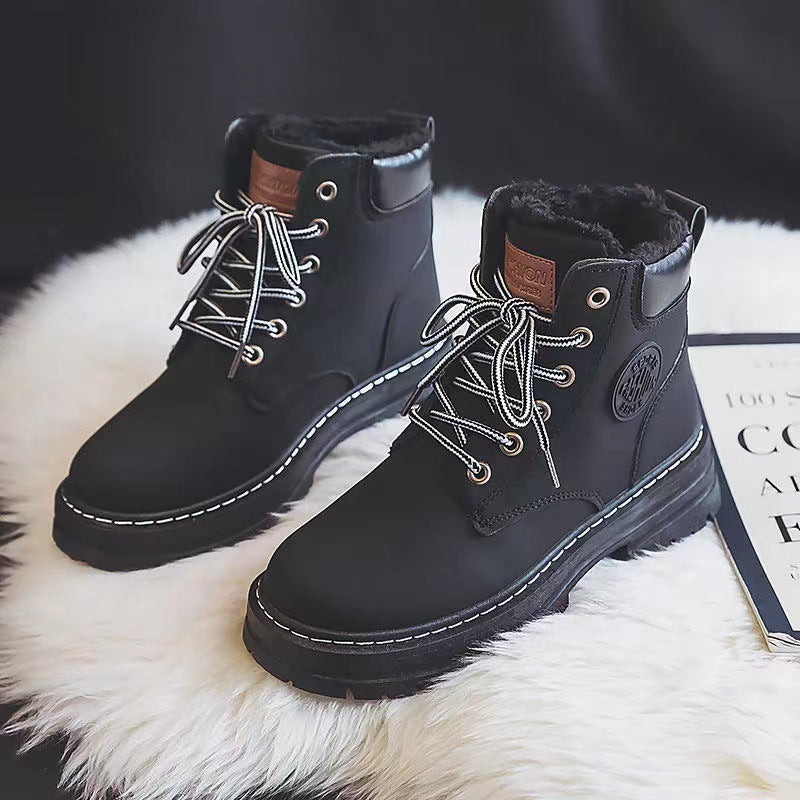 Comfortable women's cotton boots