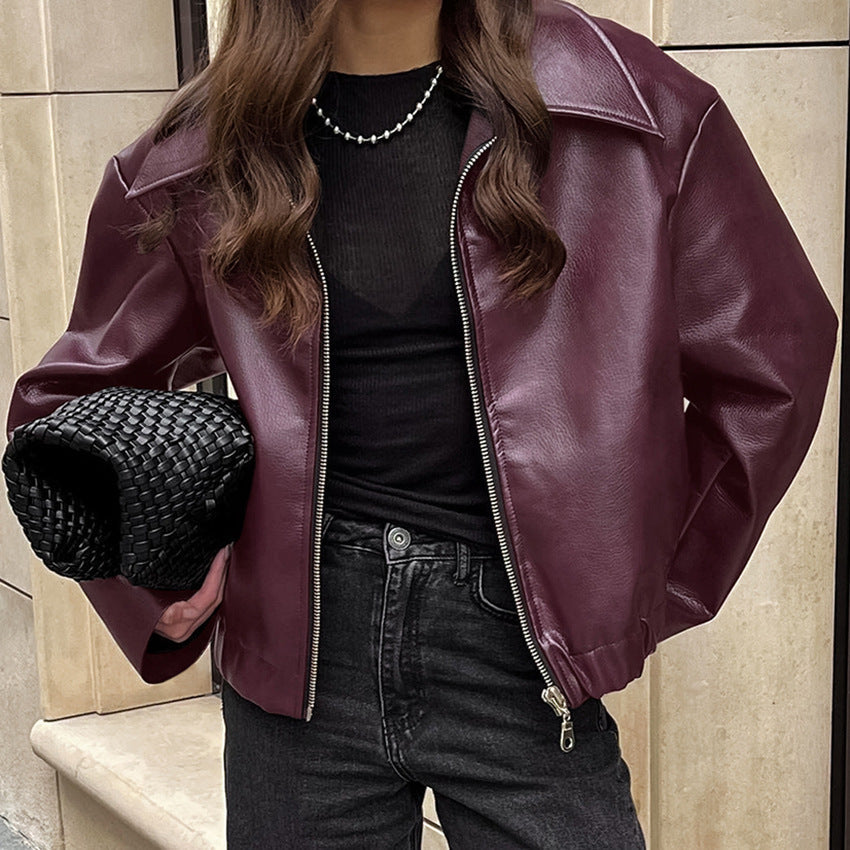 Damen Oversize-Jacke Großzügig Casual Style - IdealeKleiden