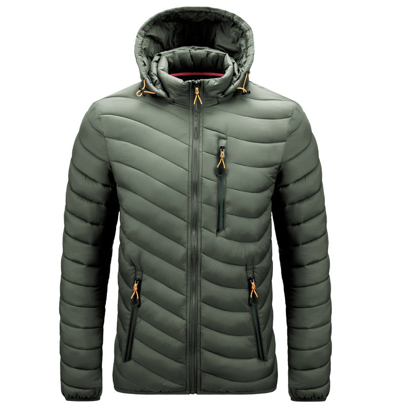 Men's Lightweight Hooded Sporty Jacket