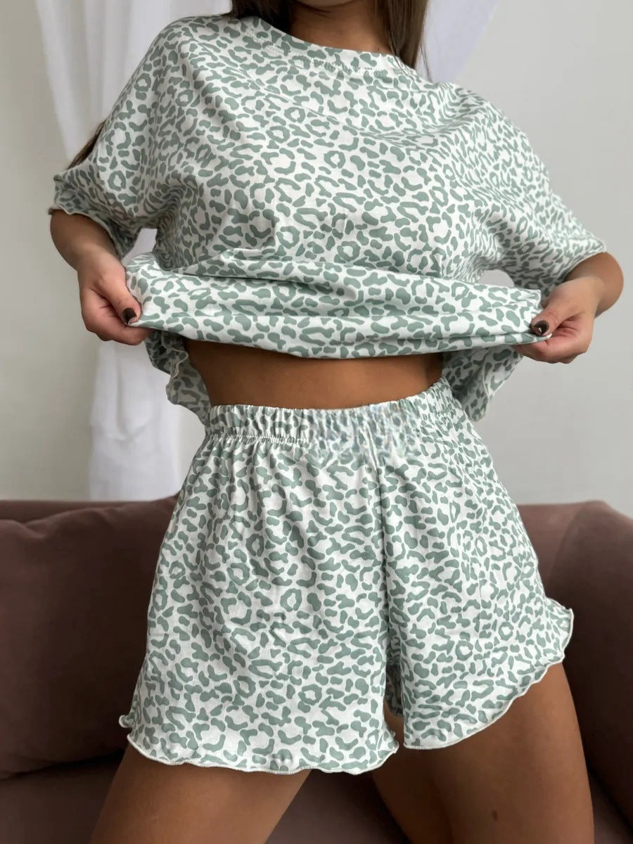 Leopard Print Pajamas for Women Trendy Pattern